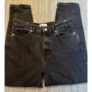 Zara Women's Black Denim midrise Jeans size 10